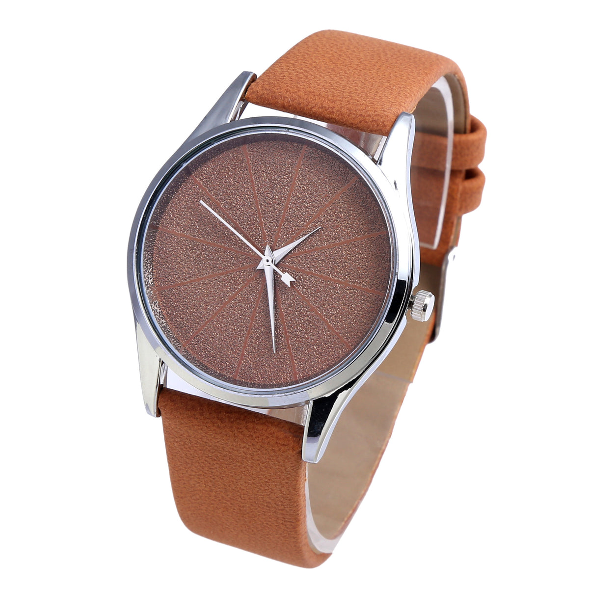 Orologio pelle quarzo uomo