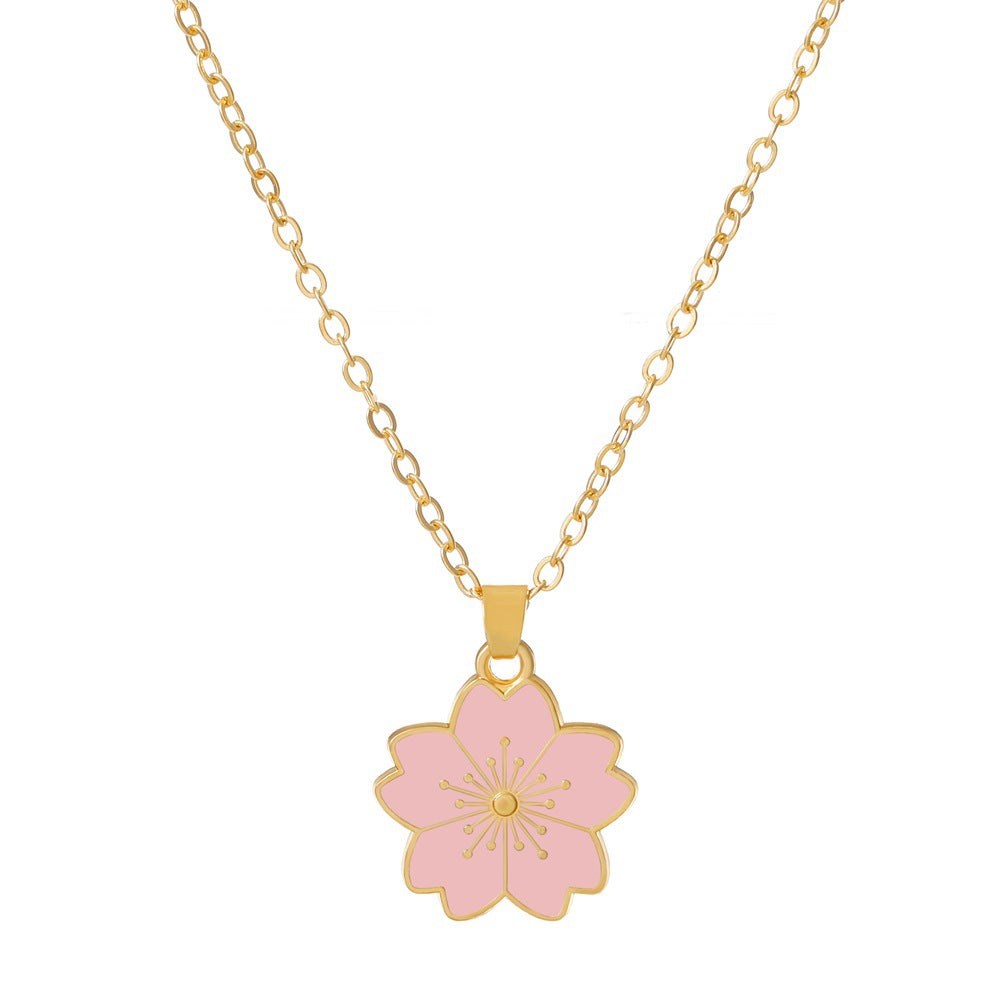 Collana fiore di ciliegio