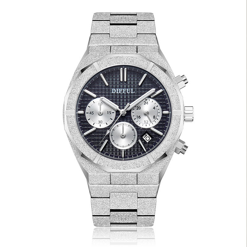 Orologio acciaio impermeabile da uomo