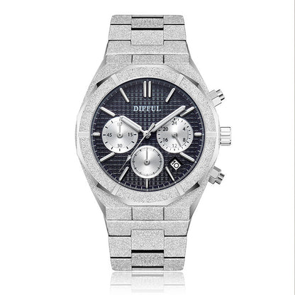 Orologio acciaio impermeabile da uomo