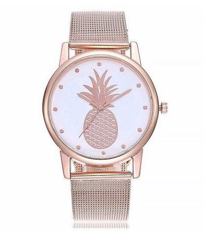 Orologio con cinturino ananas