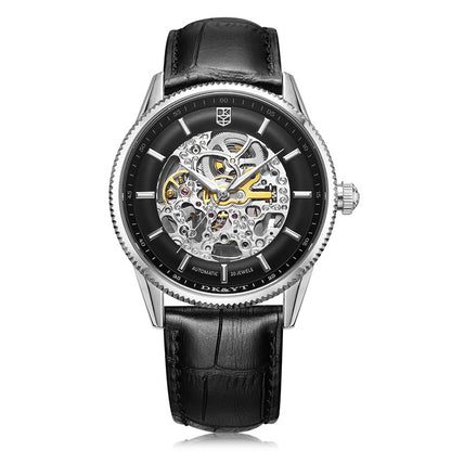 Orologio automatico da uomo traforato impermeabile luminescente