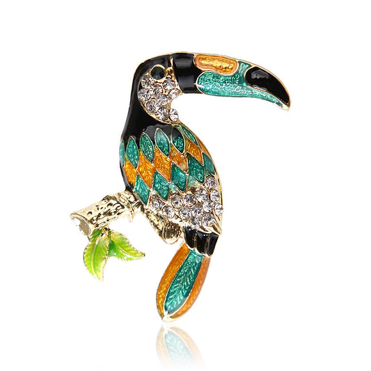 Spilla uccello accessorio