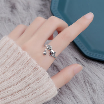 Anello carpa e loto