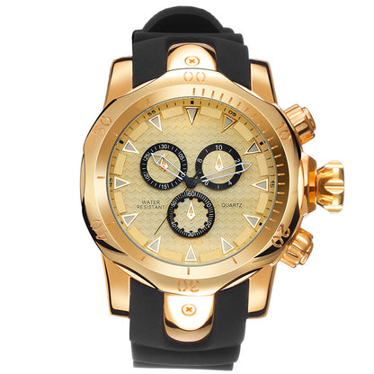 Orologio quarzo grande impermeabile