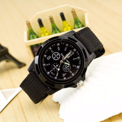 Orologio cinturino intrecciato nylon