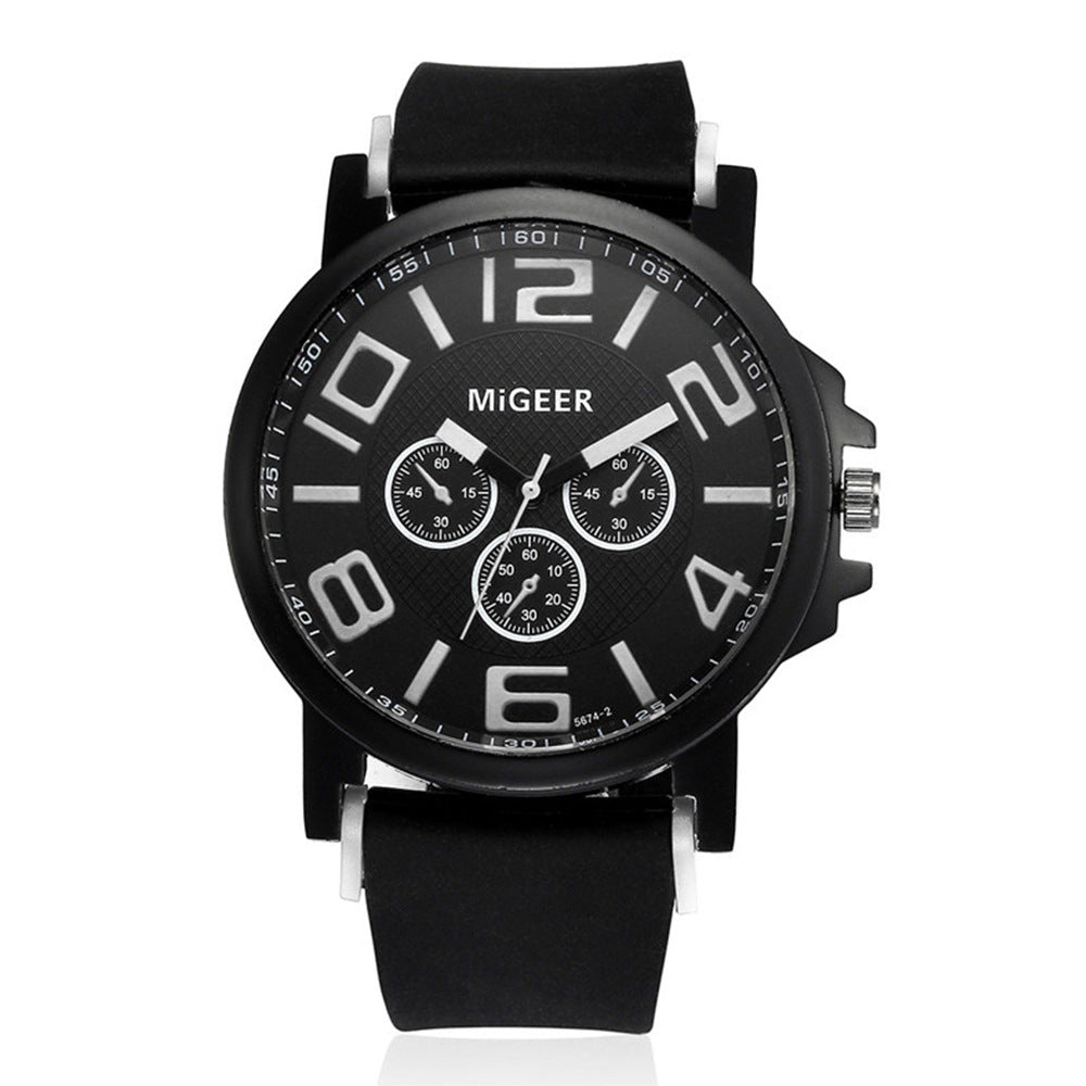 Orologio al quarzo in silicone