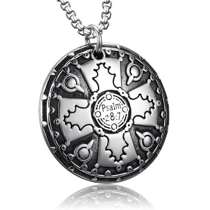 Collana in acciaio inox pendente