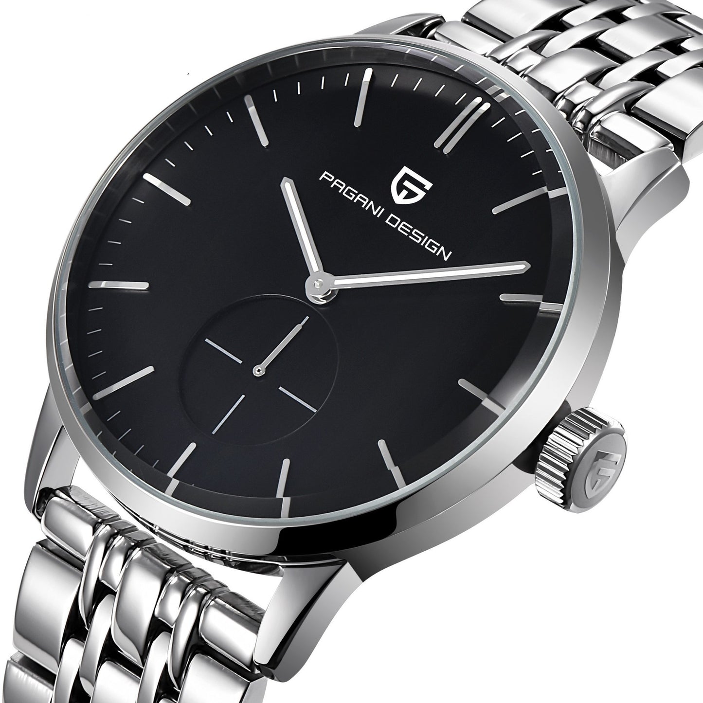 Orologio al quarzo in acciaio