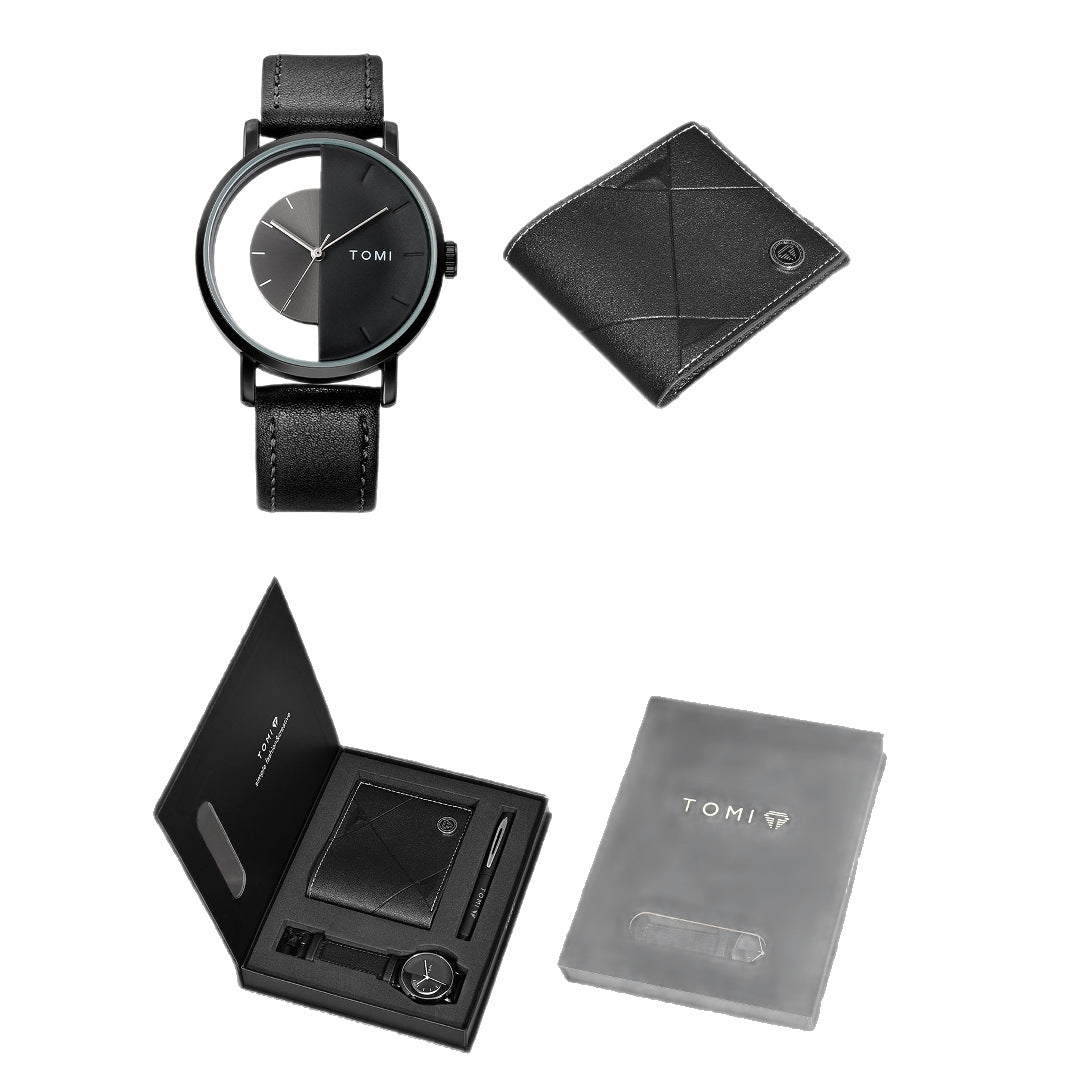 Set orologio portafoglio uomo