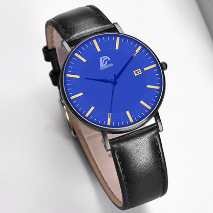 Orologio uomo con calendario cinturino