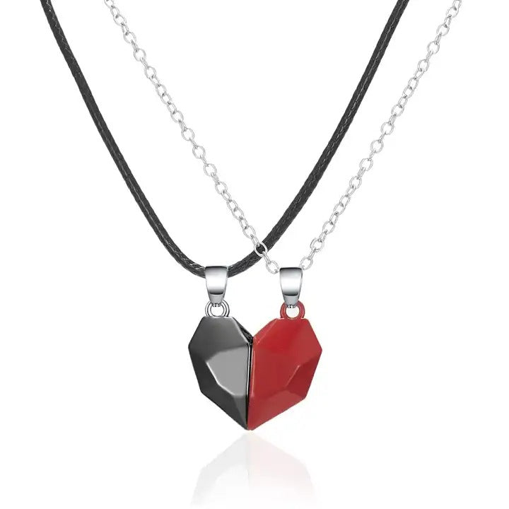 Coppia di collane magnetiche Amore