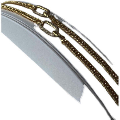 Collana diamante geometrica