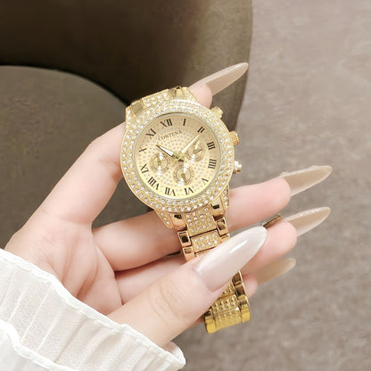 Orologio oro diamanti