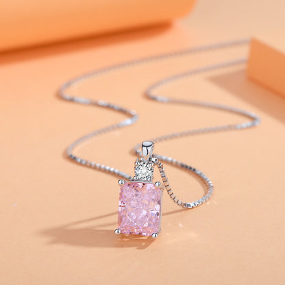 Collana bottiglia profumo argento sterling