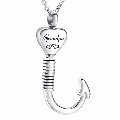 Collana urna commemorativa cuore