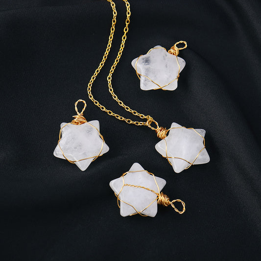 Collana cristallo stelle