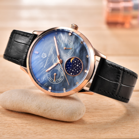 Orologio cinturino quarzo rosa