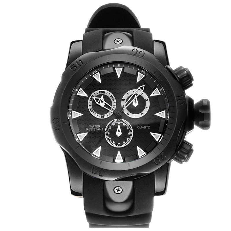 Orologio quarzo grande impermeabile