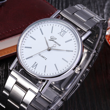 Orologio cinturino acciaio business