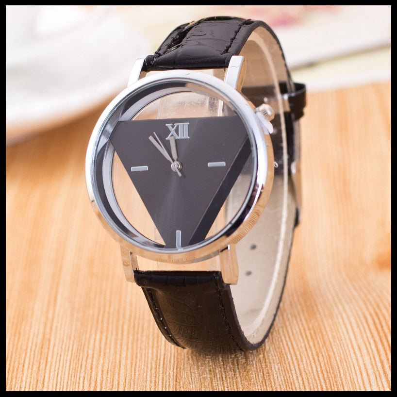 Orologio triangolare doppia faccia