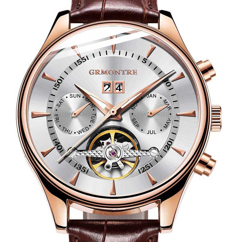 Orologio meccanico automatico da uomo