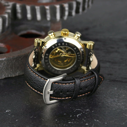 Orologio punk meccanico