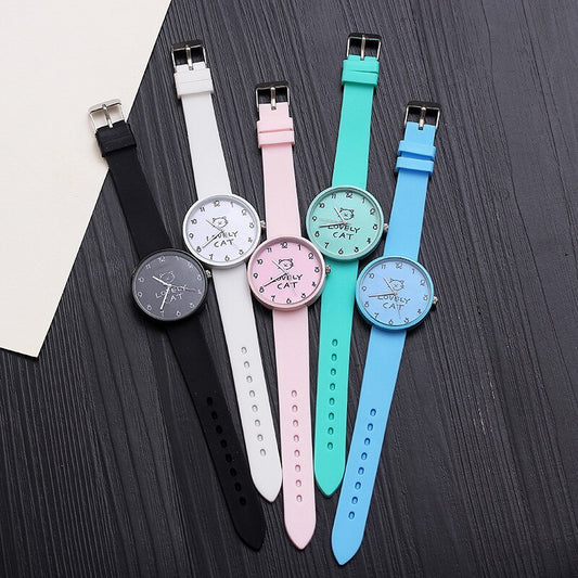 Orologio da bambini tema gatto