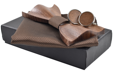 Gemelli papillon in legno