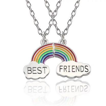 Collana nuvola arcobaleno