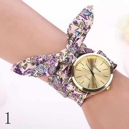 Orologio da donna cinturino stoffa