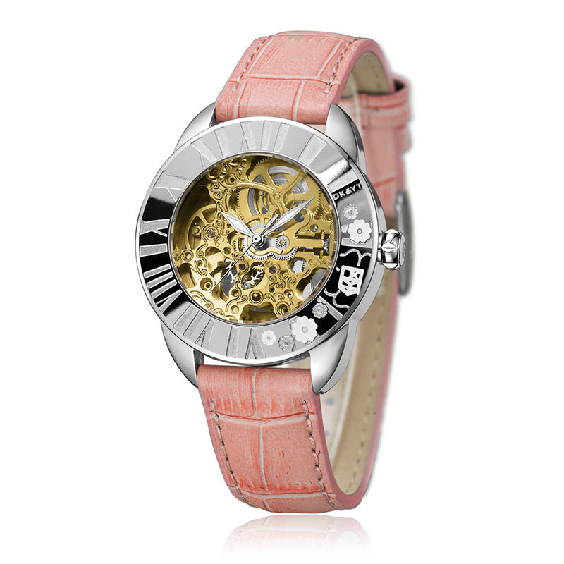 Orologio donna automatico scheletro