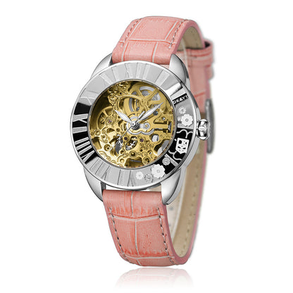 Orologio donna automatico scheletro