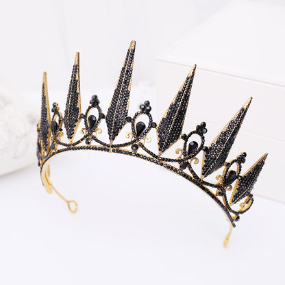 Corona Barocca da Sposa Nera