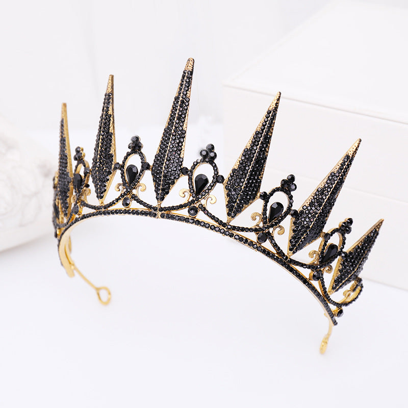 Corona Barocca da Sposa Nera