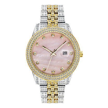 Orologio con cristalli luminescenti