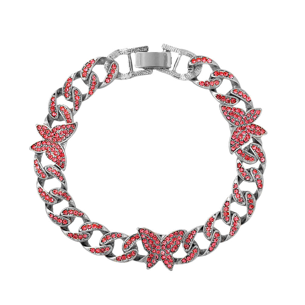 Cavigliera Farfalla Diamanti
