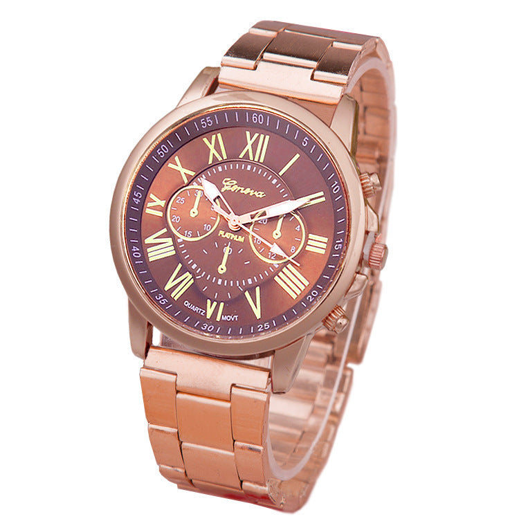 Orologio donna acciaio al quarzo casual