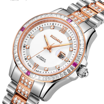 Orologio impermeabile con strass
