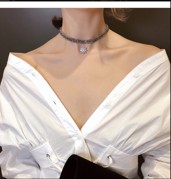 Collana luna di cristallo