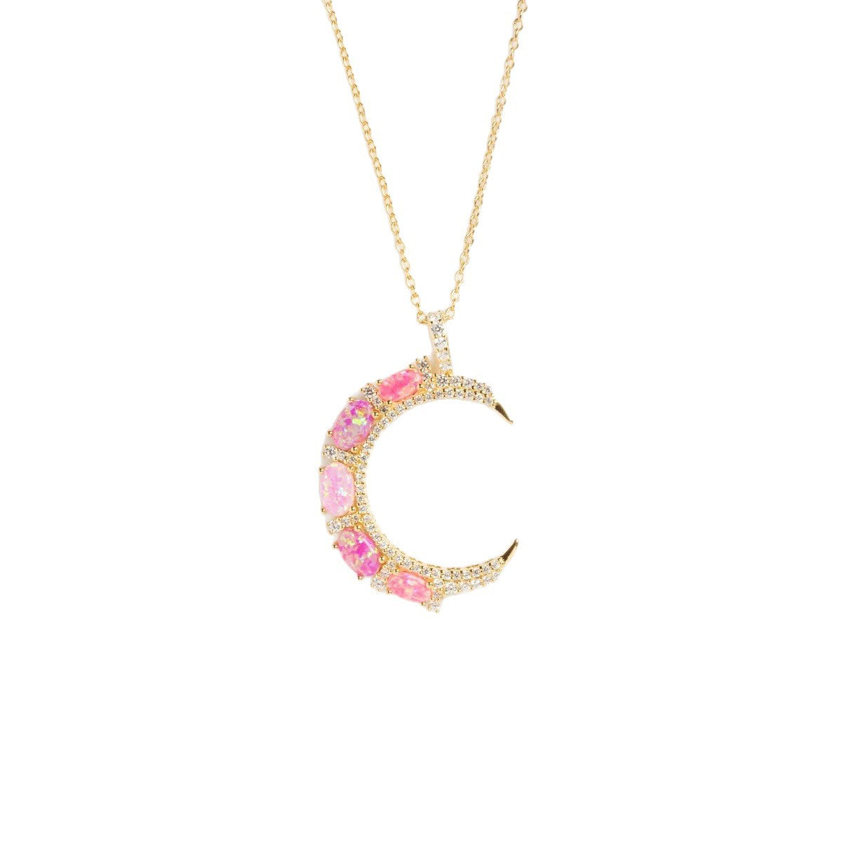 Collana luna opale