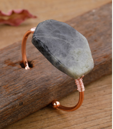 Bracciale pietre grezze