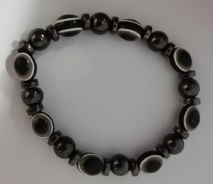 Bracciale elastico perle