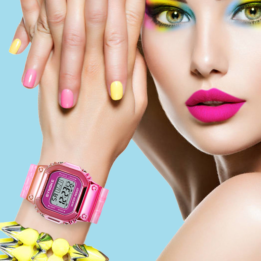 Orologio Digitale Multicolore