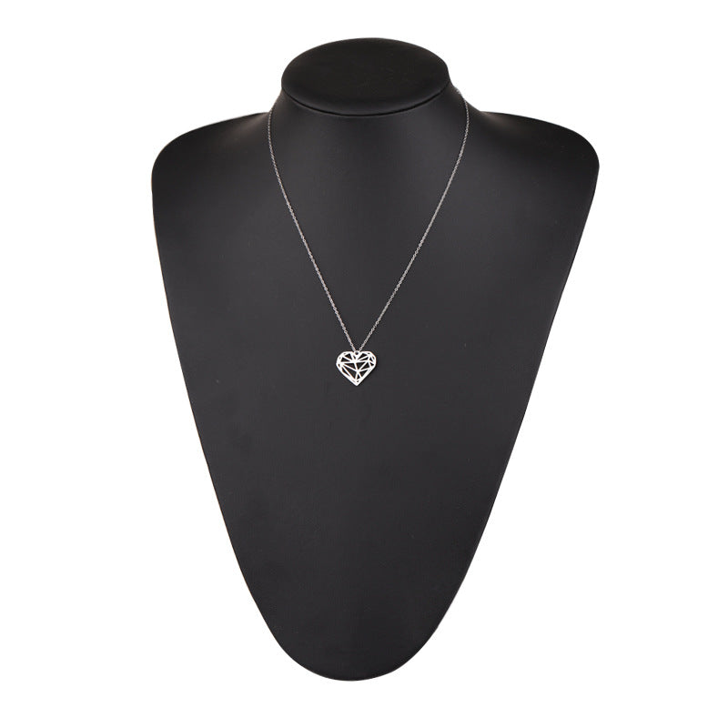 Collana cuore vuoto