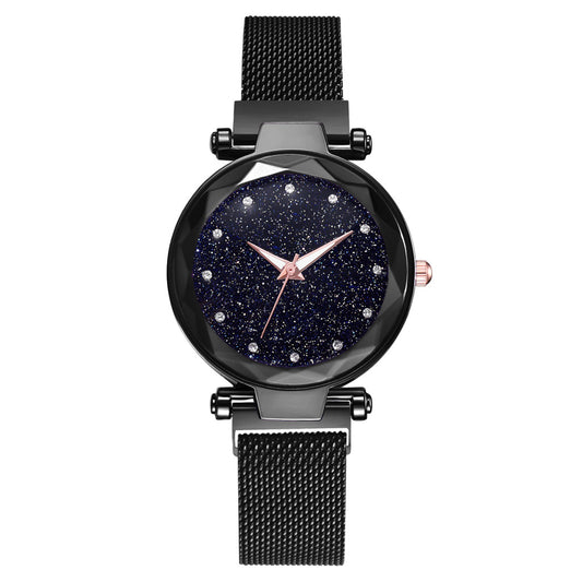 Orologio donna con bracciale cielo stellato