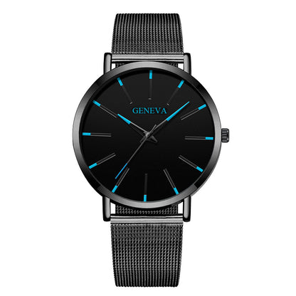 Orologio uomo con cinturino mesh