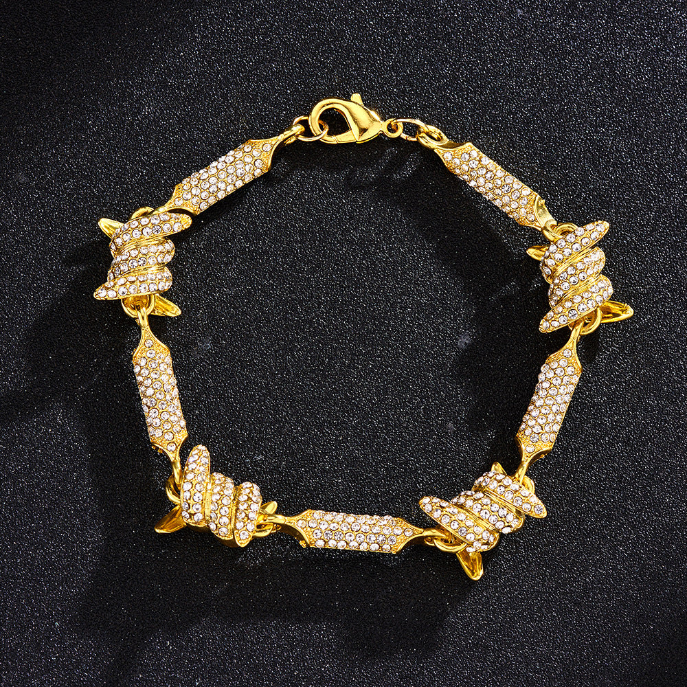 Collana catena cubana 3D