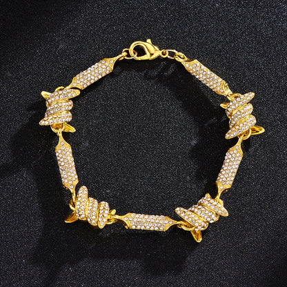 Collana catena cubana 3D