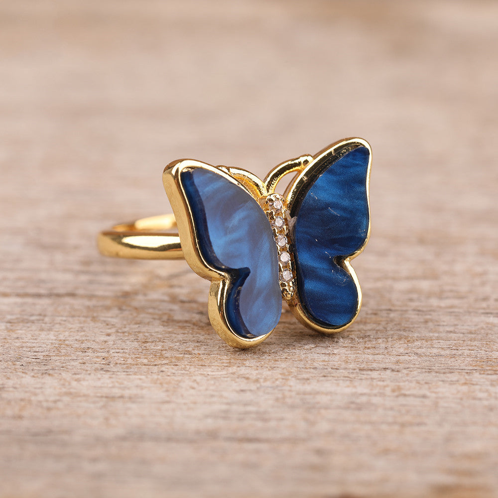 Anello farfalla ruotabile